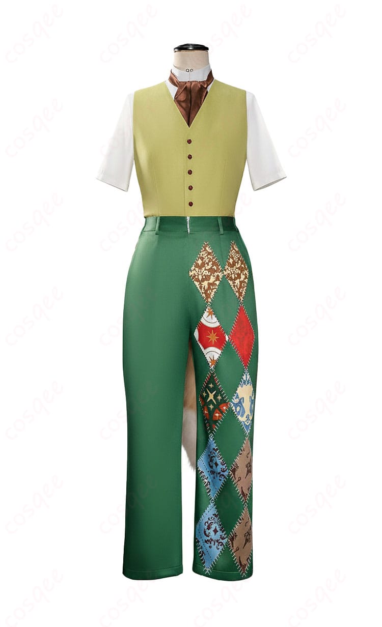 ディズニー ツイステッドワンダーランド ハロウィン フェロー・オネスト プレイフル・ドレス コスプレ衣装-5