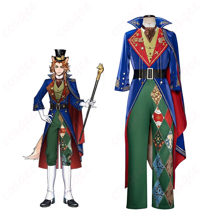 ディズニー ツイステッドワンダーランド ハロウィン フェロー・オネスト プレイフル・ドレス コスプレ衣装-1