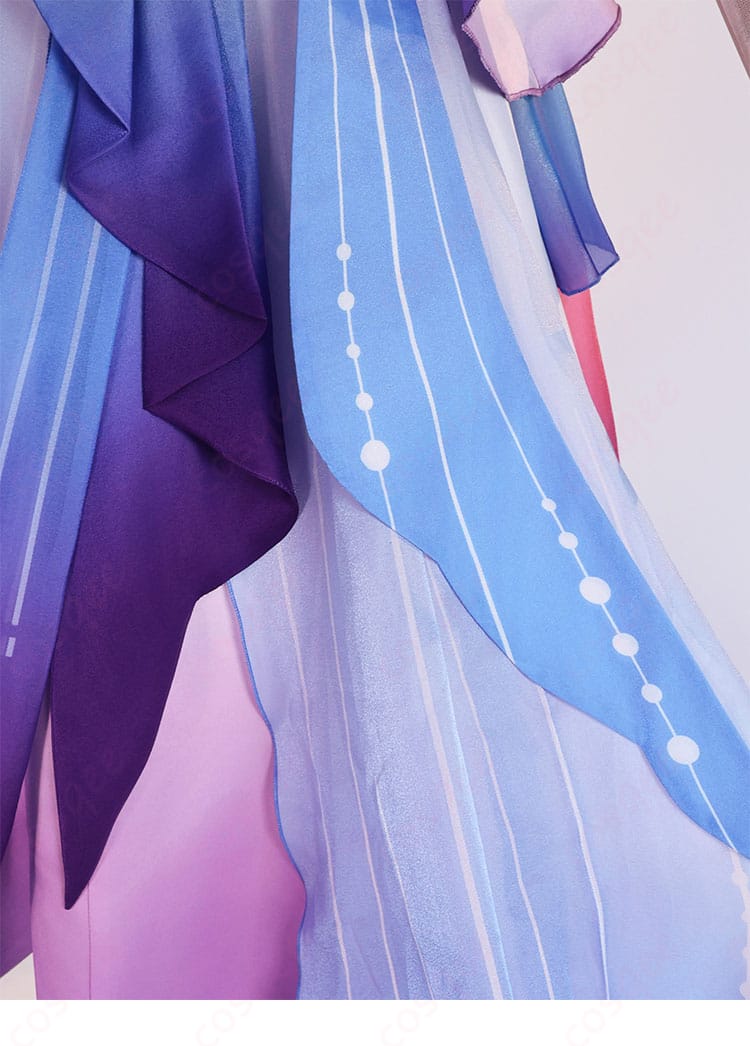 崩壊:スターレイル オンパロス英雄記 キュレネ コスプレ衣装-9