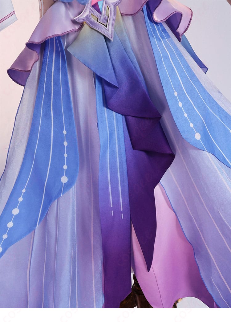 崩壊:スターレイル オンパロス英雄記 キュレネ コスプレ衣装-10