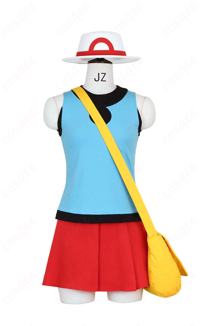 ポケットモンスター ファイアレッド・リーフグリーン リーフ コスプレ衣装-2