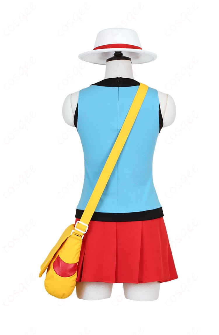 ポケットモンスター ファイアレッド・リーフグリーン リーフ コスプレ衣装-4