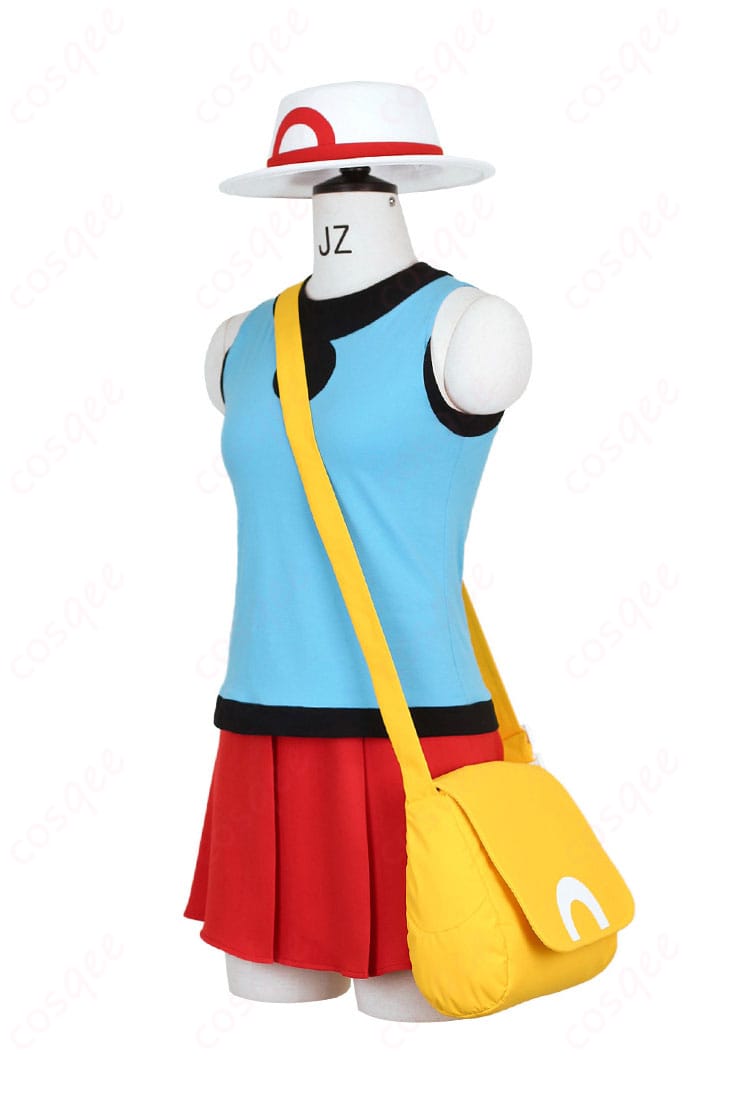 ポケットモンスター ファイアレッド・リーフグリーン リーフ コスプレ衣装-3