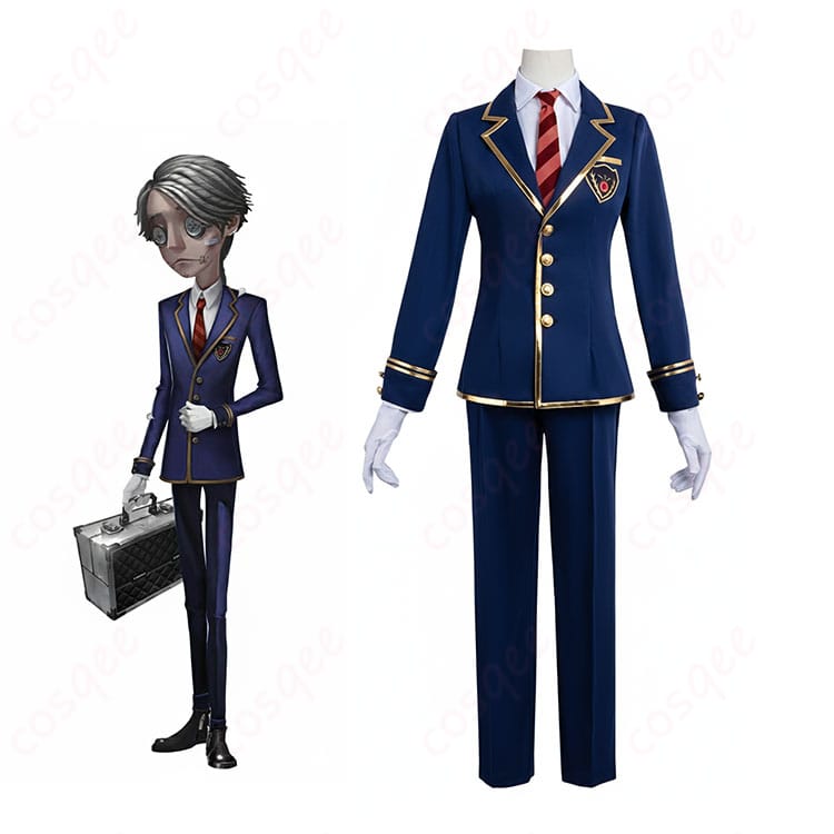 IdentityV 第五人格 象牙の塔シリーズ 失われた反響 納棺師(イソップ・カール) 晩鐘 コスプレ衣装-1