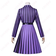 ウェンズデーのイーニッド制服コスプレ一式で明るくポップに決める - 3枚目の画像（サムネイル）