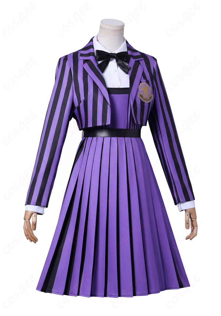 ウェンズデー シーズン2 パート2 イーニッド・シンクレア 制服 コスプレ衣装-3
