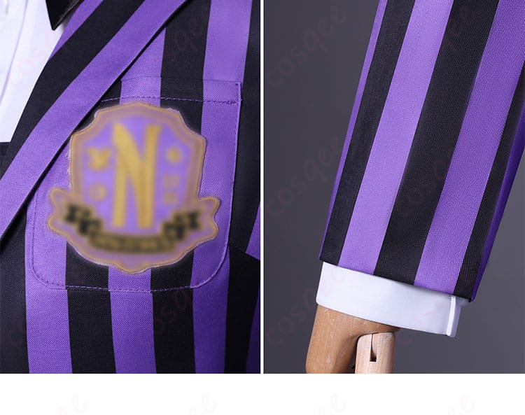 ウェンズデー シーズン2 パート2 イーニッド・シンクレア 制服 コスプレ衣装-12