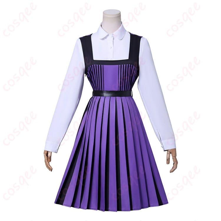 ウェンズデーのイーニッド制服コスプレ一式で明るくポップに決める - 4枚目の画像