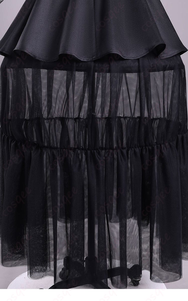 ウェンズデー シーズン2 パート2 ウェンズデー・アダムス ドレス コスプレ衣装-11