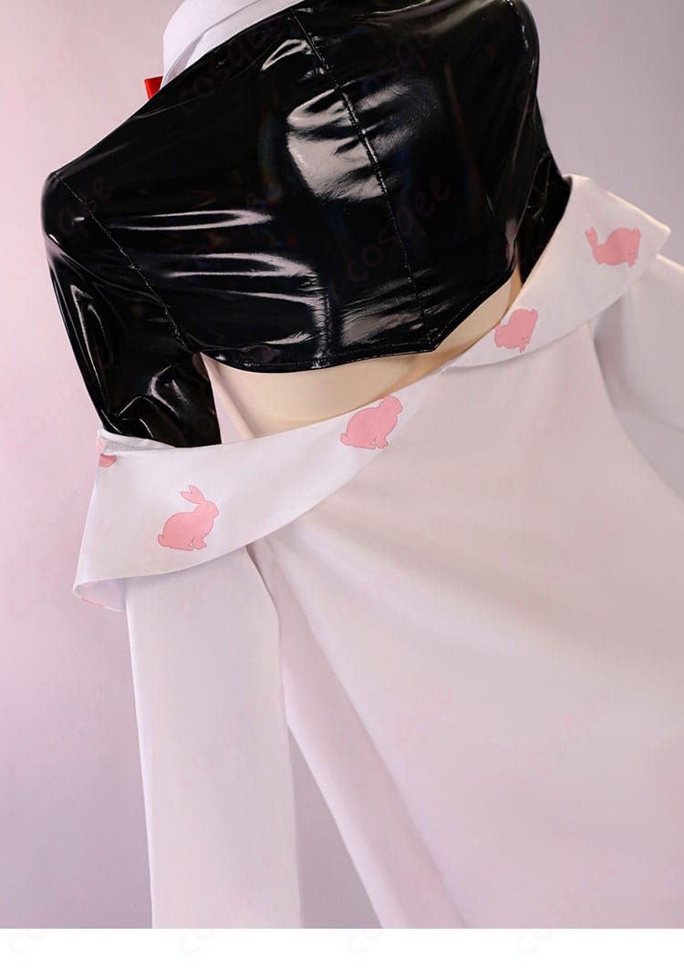 勝利の女神:NIKKE ルージュ:アンラッキーラビット 逆バニー衣装 コスプレ衣装-8