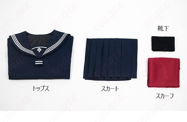 サイレントヒルf 深水雛子 制服 コスプレ衣装-6