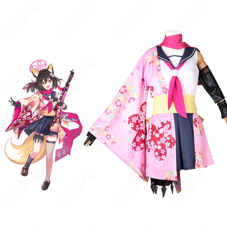 ブルーアーカイブ 久田イズナ コスプレ衣装-1