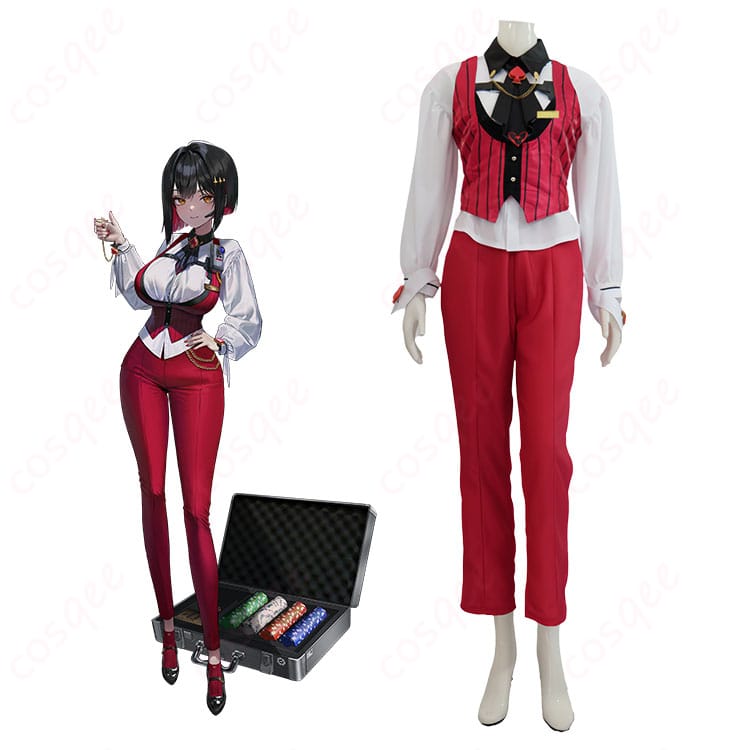 勝利の女神:NIKKE ルージュ コスプレ衣装-1