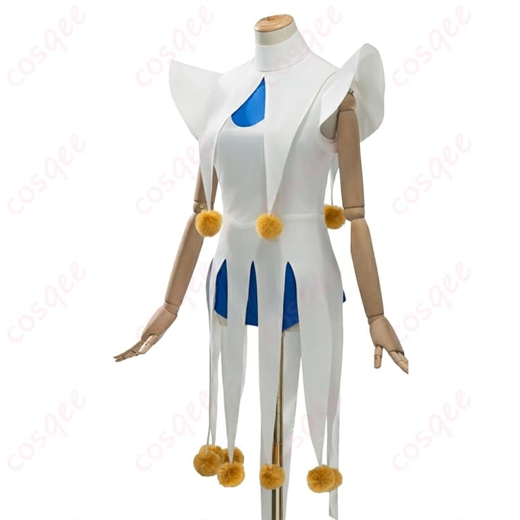 木之本桜のピエロ風バトルコスチュームで元気可愛く撮れる一着 - 2枚目の画像