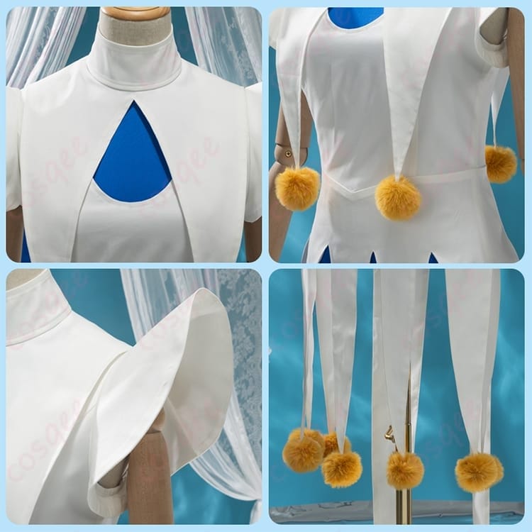 木之本桜のピエロ風バトルコスチュームで元気可愛く撮れる一着 - 4枚目の画像