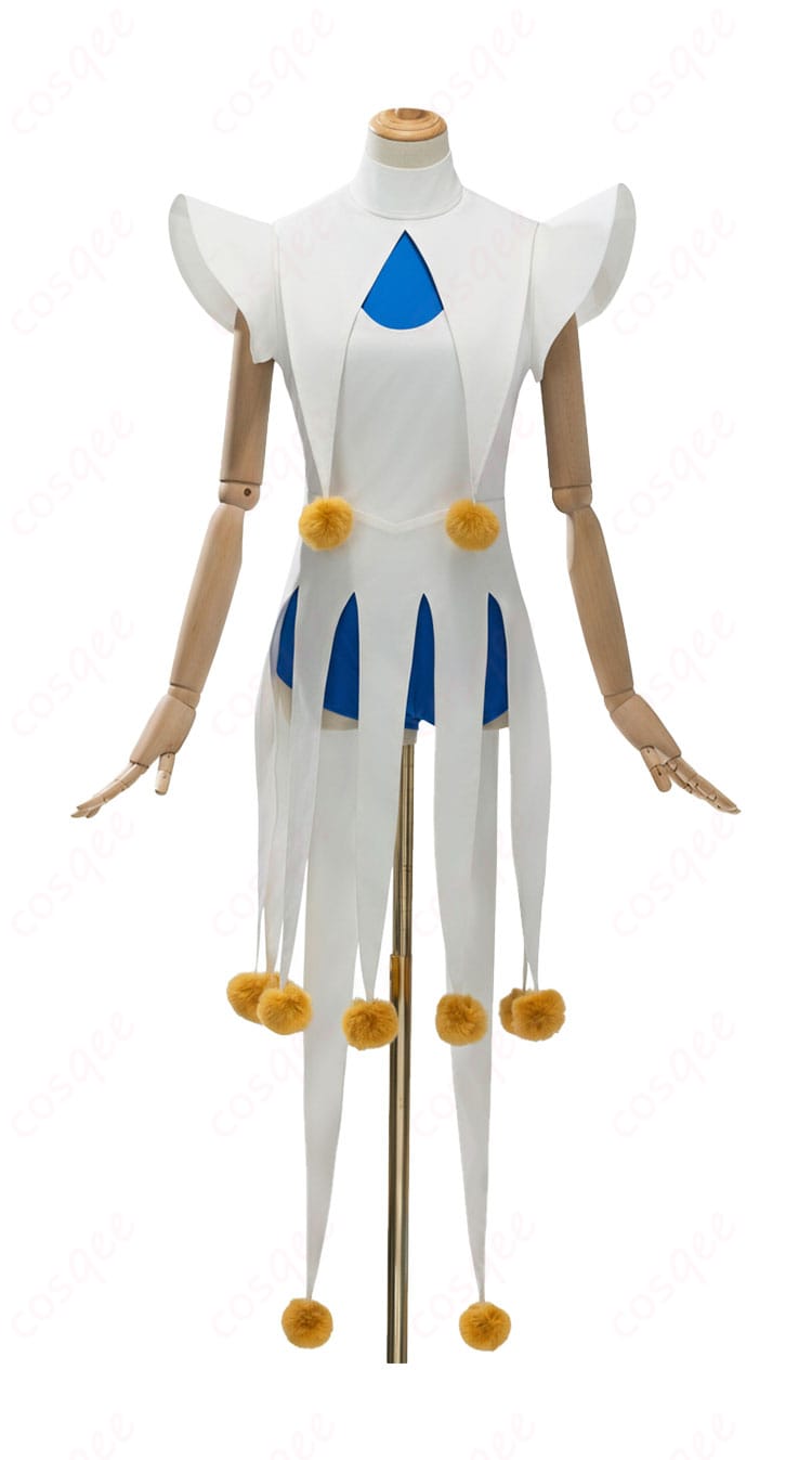 カードキャプターさくら 木之本桜 バトルコスチューム ピエロ風 コスプレ衣装-2