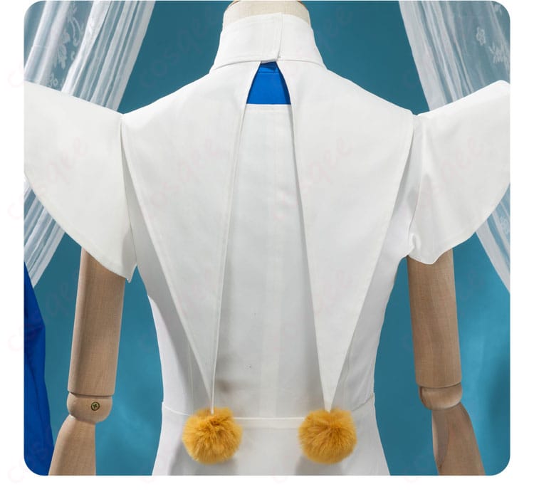 カードキャプターさくら 木之本桜 バトルコスチューム ピエロ風 コスプレ衣装-9