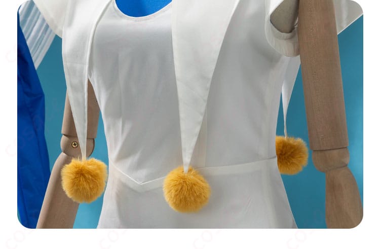 カードキャプターさくら 木之本桜 バトルコスチューム ピエロ風 コスプレ衣装-7