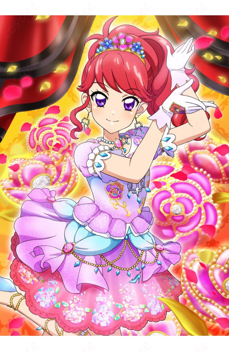 アイカツ!フォトonステージ!! 情熱の赤いバラ 紅林珠璃 コスプレ衣装-3