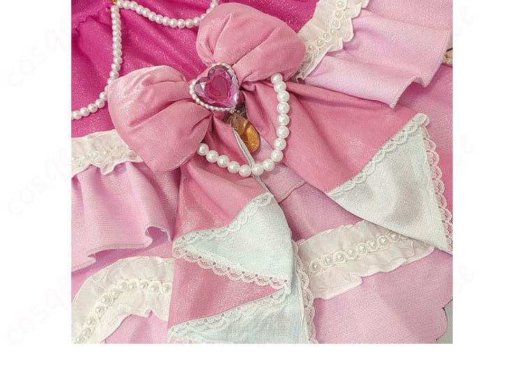 アイカツスターズ! 白鳥ひめ ドリーミングプリンセスコーデ コスプレ衣装-6