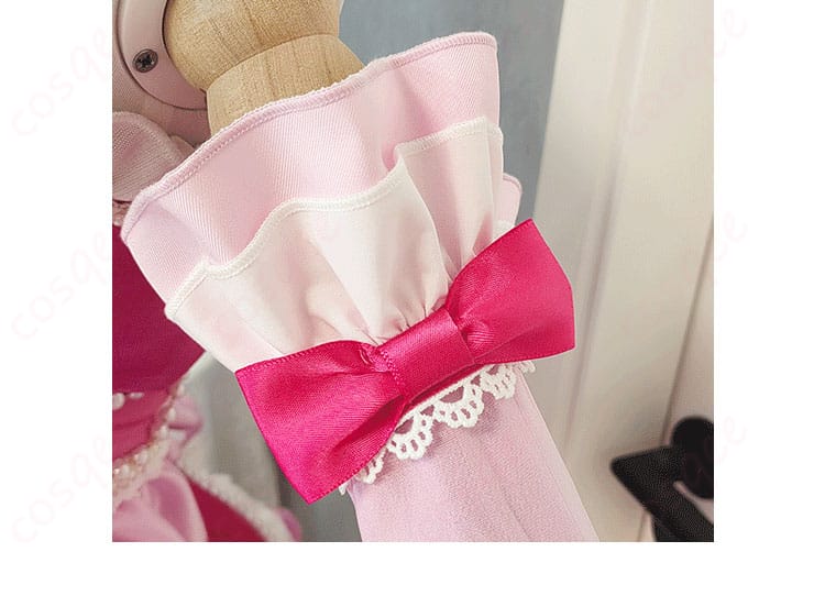 アイカツスターズ! 白鳥ひめ ドリーミングプリンセスコーデ コスプレ衣装-9