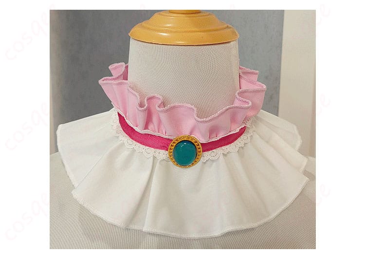 アイカツスターズ! 白鳥ひめ ドリーミングプリンセスコーデ コスプレ衣装-5