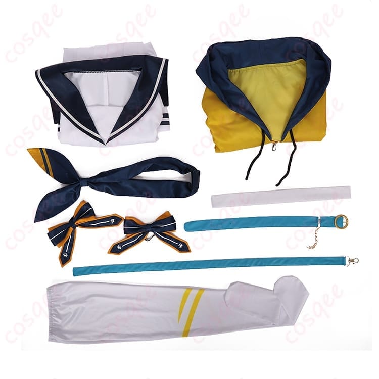 WeatherPlanet 天晴ひなたの爽やかコスプレ衣装 コート×ワンピで配信も撮影も映える - 3枚目の画像