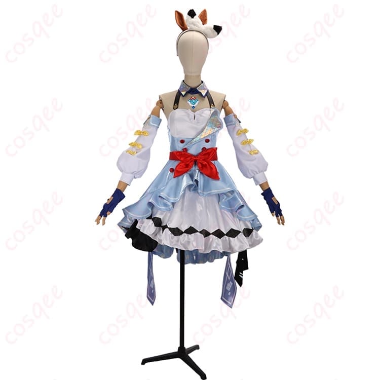 ウマ娘のアーモンドアイになりきる勝負服風コスプレ衣装、写真映え抜群でイベント主役に - 1枚目の画像