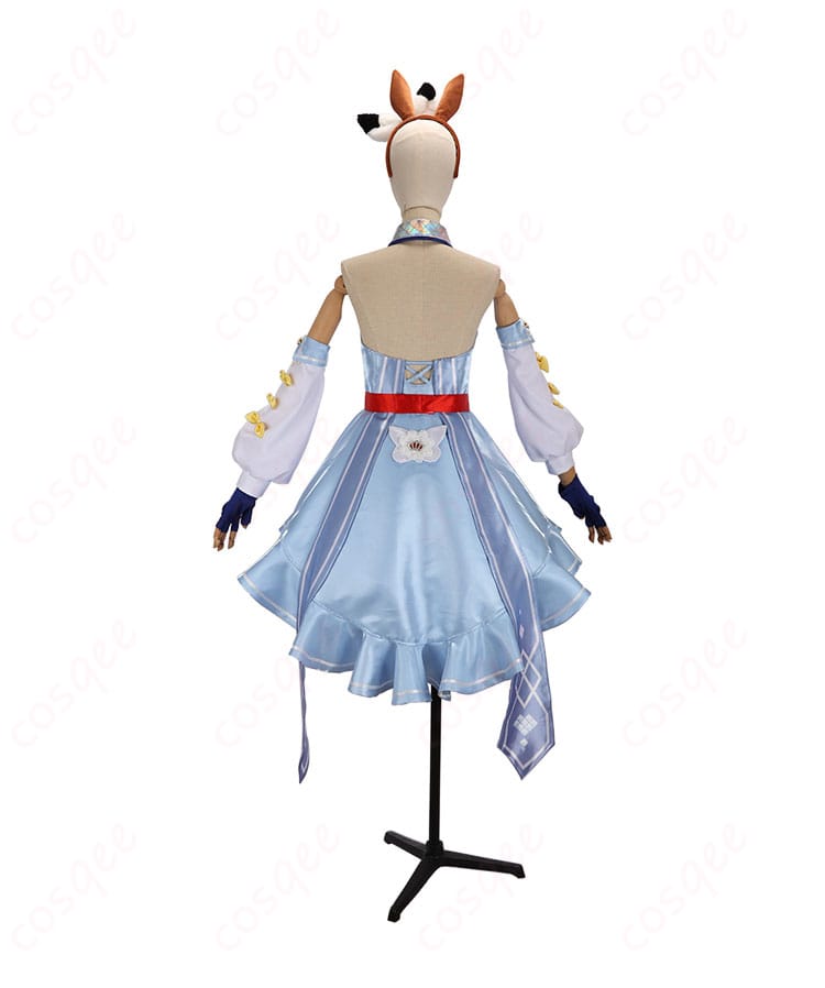 ウマ娘 プリティーダービー アーモンドアイ 勝負服 コスプレ衣装-4