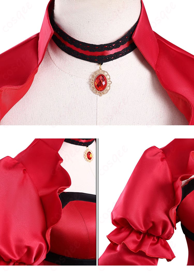 エリスの聖杯 スカーレット・カスティエル コスプレ衣装 ドレス-6