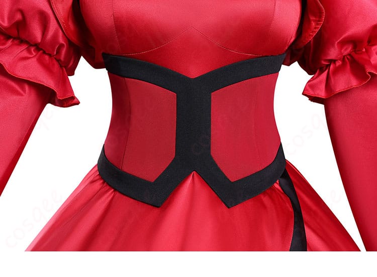 エリスの聖杯 スカーレット・カスティエル コスプレ衣装 ドレス-7