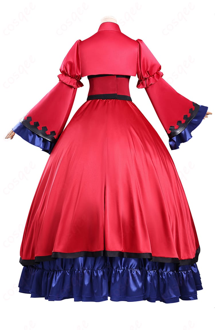 エリスの聖杯 スカーレット・カスティエル コスプレ衣装 ドレス-4