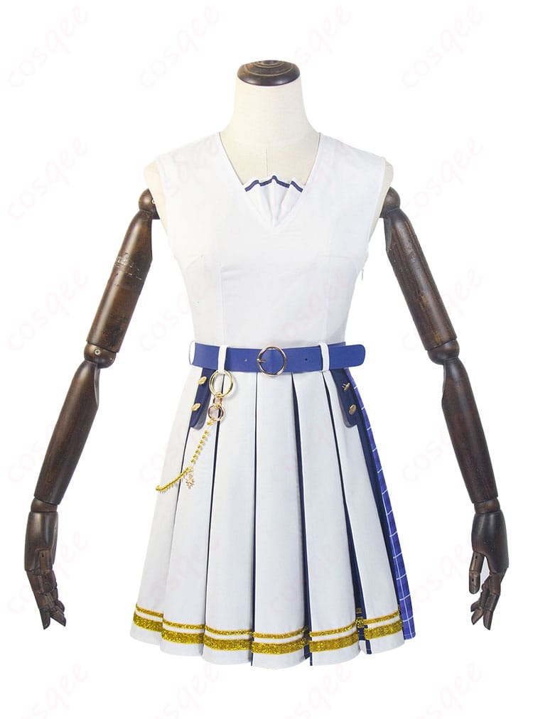 アイカツアカデミー! 姫乃みえる 真未夢メエ 和央パリン 凛堂たいむ 制服 コスプレ衣装-5