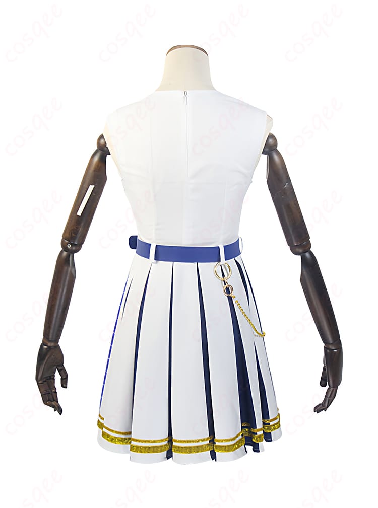 アイカツアカデミー! 姫乃みえる 真未夢メエ 和央パリン 凛堂たいむ 制服 コスプレ衣装-6