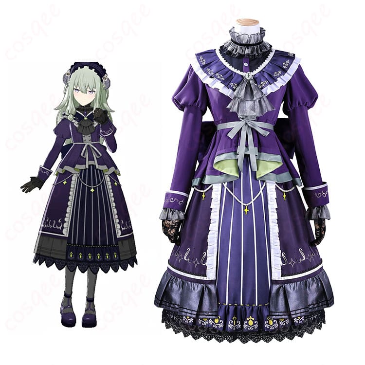 プロジェクトセカイ カラフルステージ! feat. 初音ミク ステップに想いをのせて 草薙寧々 コスプレ衣装 シェリール・オートクチュール ライブ衣装-1