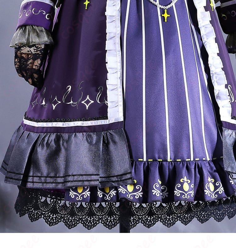 プロジェクトセカイ カラフルステージ! feat. 初音ミク ステップに想いをのせて 草薙寧々 コスプレ衣装 シェリール・オートクチュール ライブ衣装-5