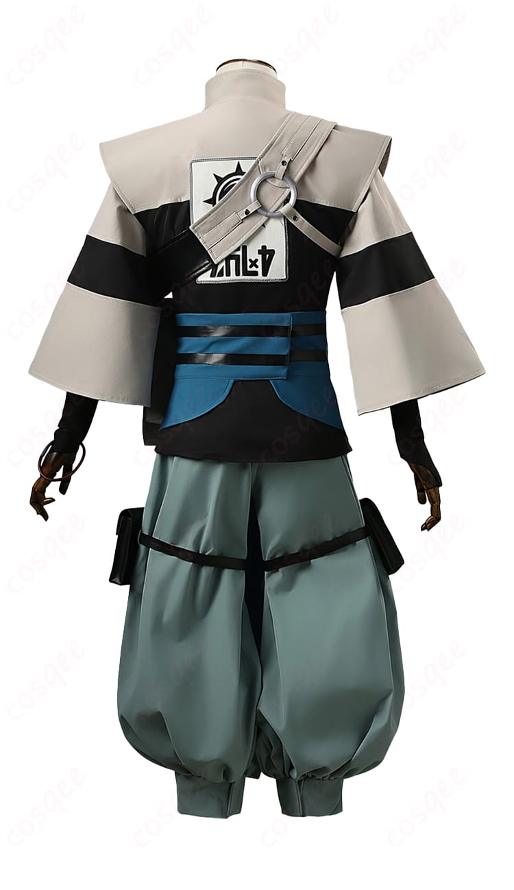 ガチアクタ ザンカ・ニジク 刺繍 コスプレ衣装-3