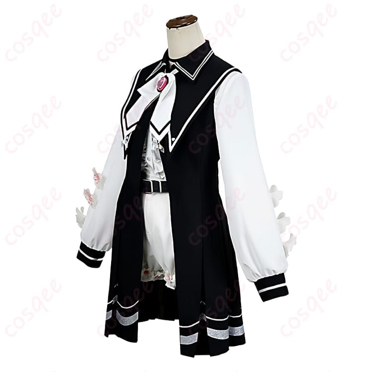 桜羽エマの魔女裁判コスプレ一式 ダークガーリーで写真映えするセット - 2枚目の画像