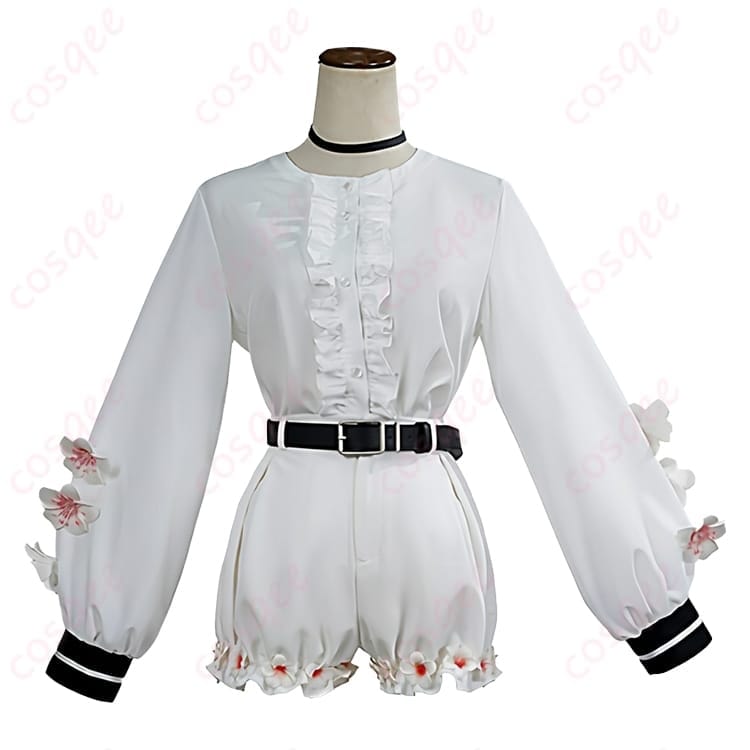 桜羽エマの魔女裁判コスプレ一式 ダークガーリーで写真映えするセット - 4枚目の画像