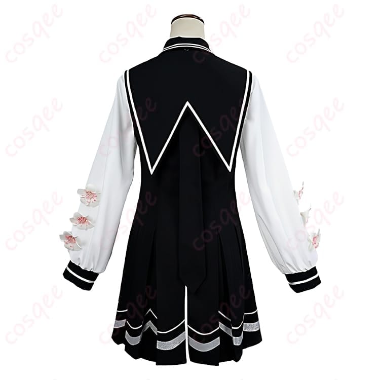 桜羽エマの魔女裁判コスプレ一式 ダークガーリーで写真映えするセット - 3枚目の画像