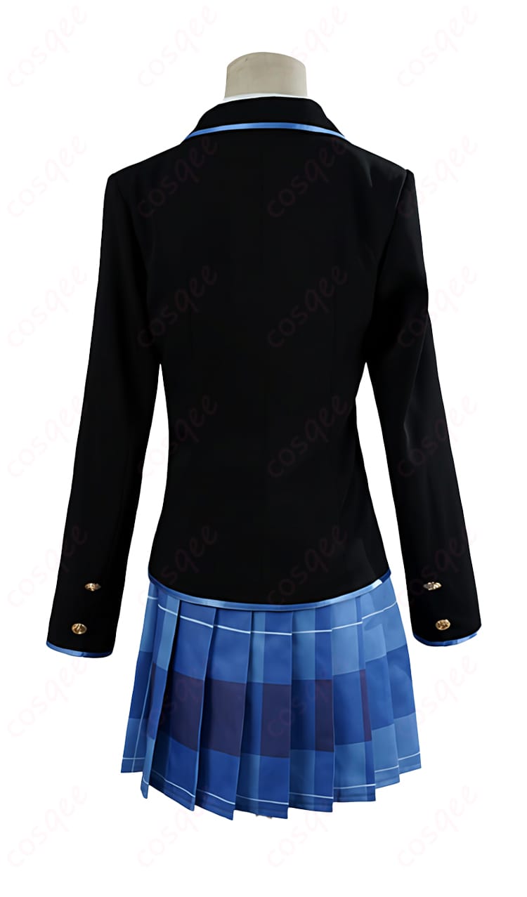 千歳くんはラムネ瓶のなか 柊夕湖 青海陽 コスプレ衣装 制服-4