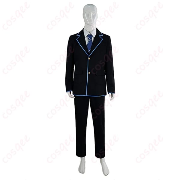 千歳朔の端正な学園トラッド制服コスプレ衣装 S〜XLでスマートに決まる