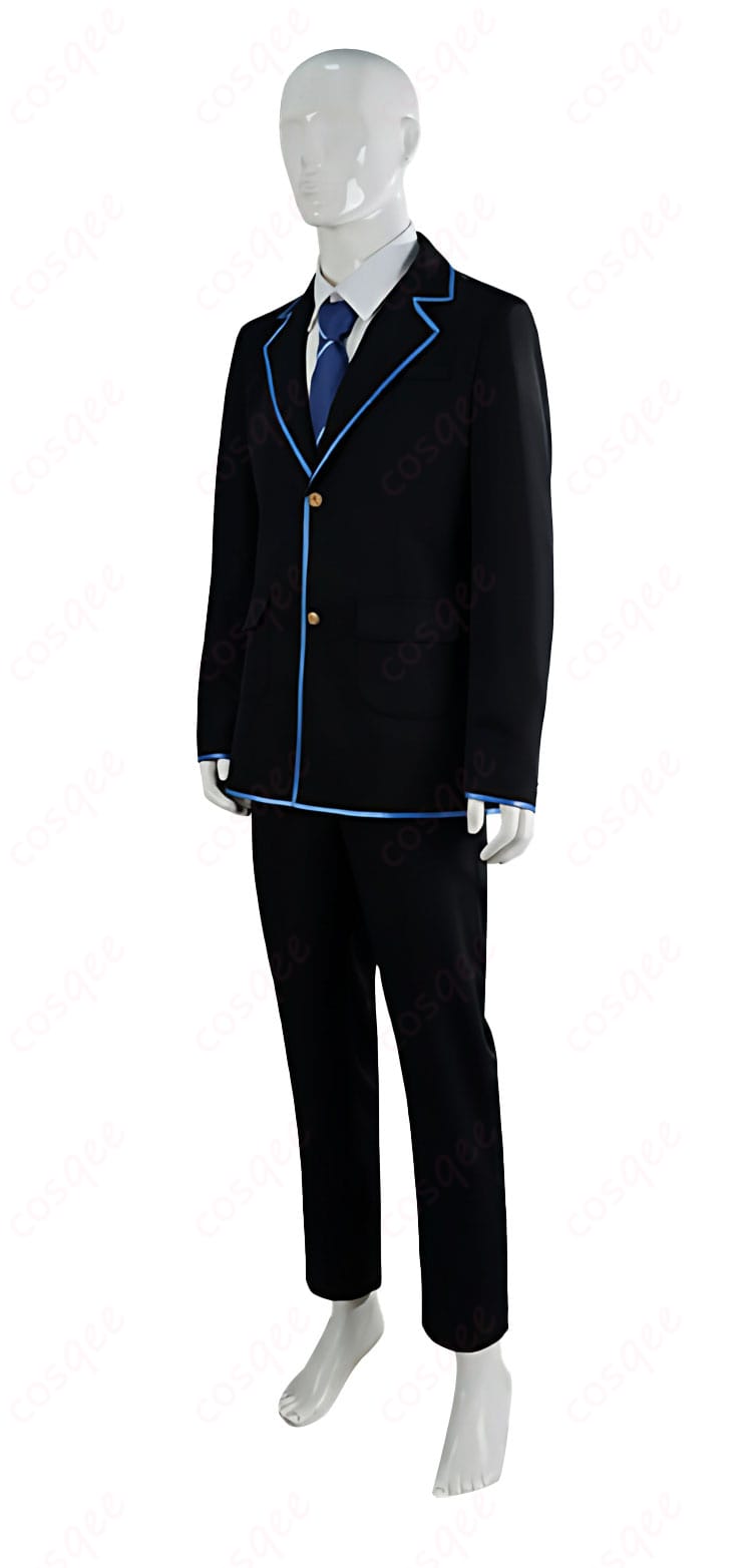 千歳くんはラムネ瓶のなか 千歳朔 コスプレ衣装 制服-3