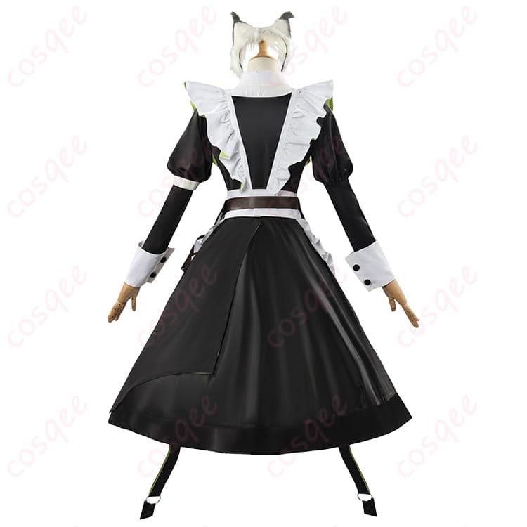 ケルシー 時の足跡 メイドコーデで知的に映える コスプレ衣装 - 3枚目の画像