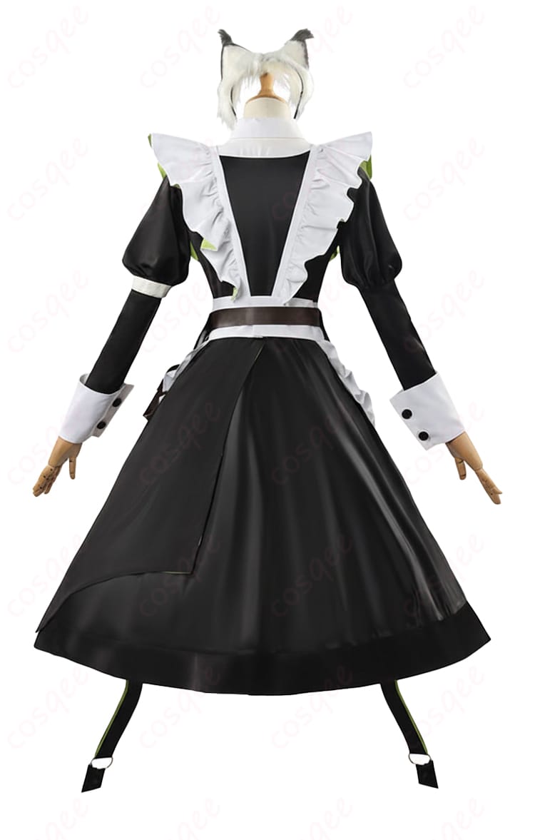 アークナイツ ケルシー 時の足跡 コスプレ衣装 メイド服-4