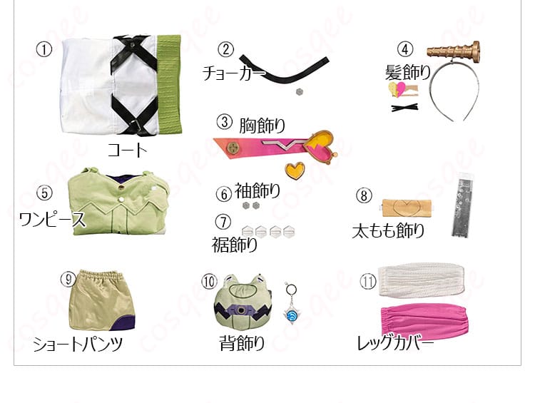 原神 アイノ コスプレ衣装-7