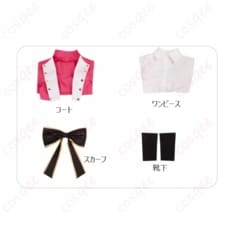 東条ヒバリの清楚学園コーデで凛と可憐に楽しむ コスプレ衣装 - 4枚目の画像（サムネイル）