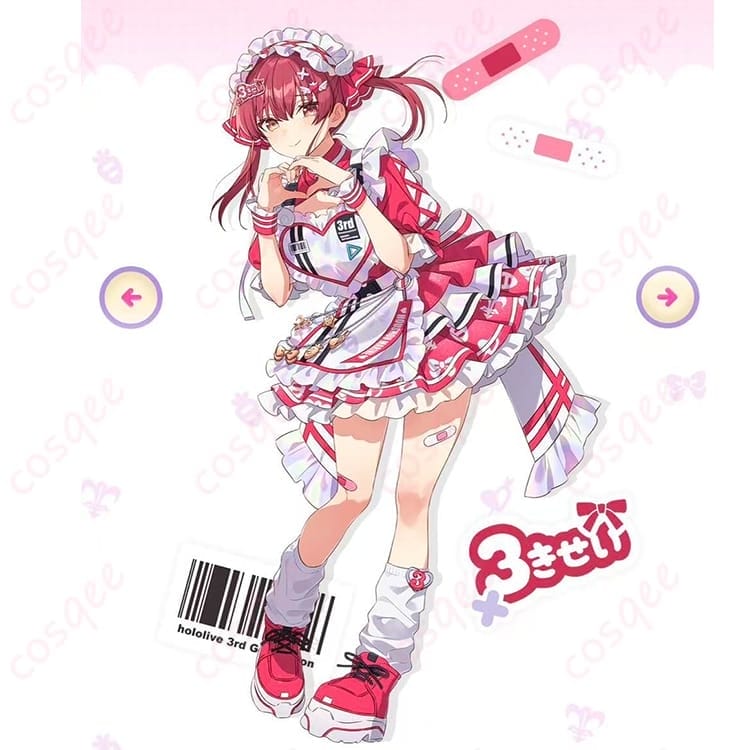 ホロライブ 3期生 宝鐘マリン コスプレ衣装 海賊テイストで写真映えする一着 - 1枚目の画像