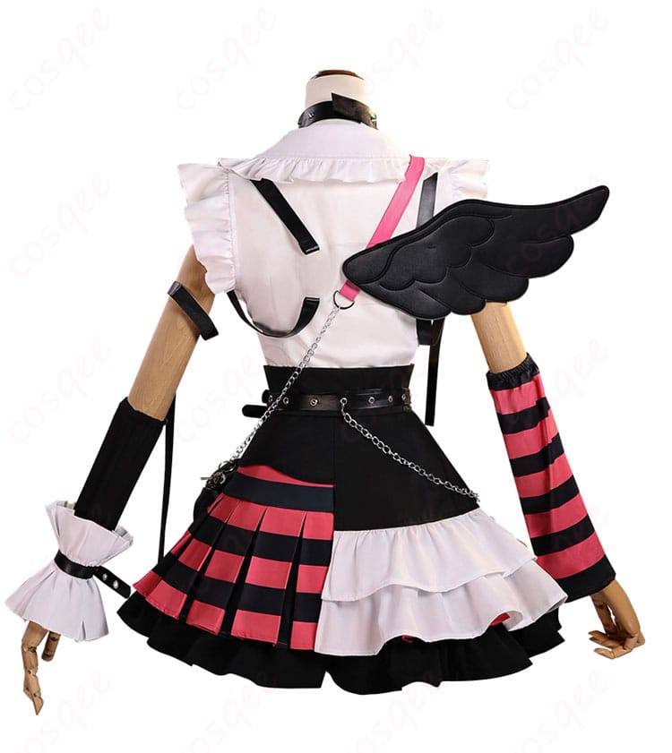 hololive ホロライブ 兎田ぺこら 堕天使パンク衣装 コスプレ衣装-4