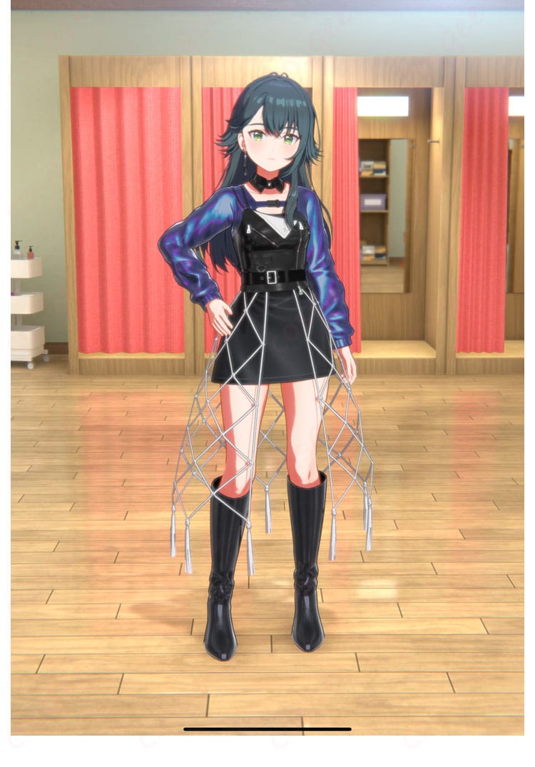 学園アイドルマスター 月村手毬 コスプレ衣装 Luna say maybe アイドル衣装-1